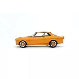 TOYOTA CELICA (RA24) RESTOMOD PEARL ORANGE 2015 OttO mobile 1:18 Resinemodell (Türen, Motorhaube... nicht zu öffnen!)